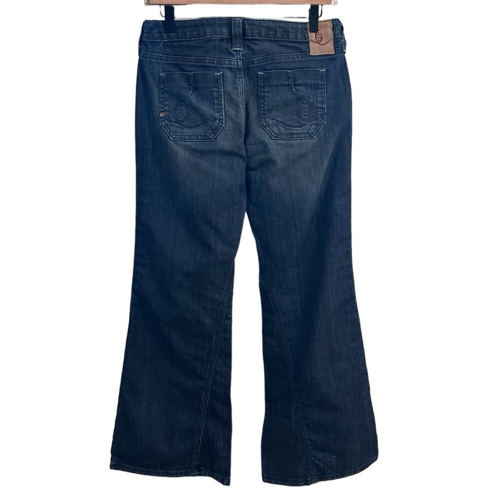 Hippie 70s Bell Bottom Flare Jeans Size 28 Bohemian Wide Leg Denim‎ - Picture 2 of 11